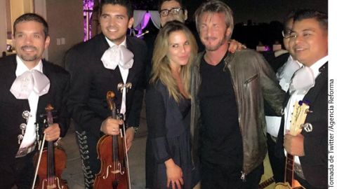 Kate y Sean coincidieron en México, previo a una fiesta con amigos.