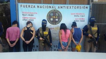 En lo que va de año, la Fuerza Nacional Antiextorsión de Honduras ha detenido a 158 menores relacionados con el delito de extorsión, de los que 45 son niñas.