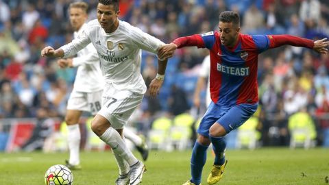 Cristiano Ronaldo marcó el segundo gol y se convirtió en el goleador histórico del Real Madrid.