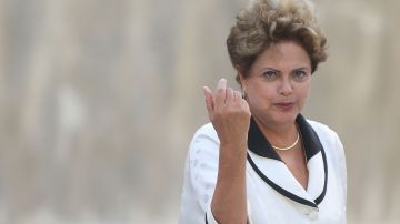 La presidenta de Brasil Dilma Rousseff.
