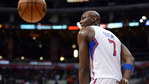 Lamar Odom en su paso por Los Ángeles Clippers.