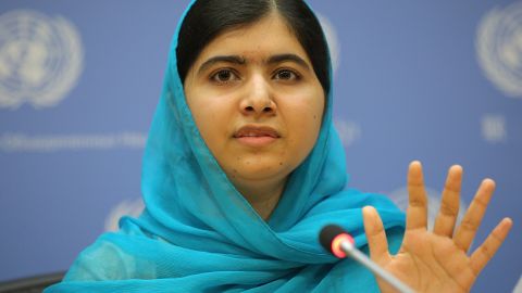 A sus 18 años, Malala da charlas en la Asamblea General de las Naciones Unidas.