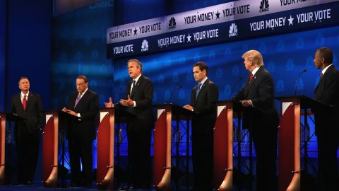 Republican Presidential Candidates Hold Third Debate In Colorado