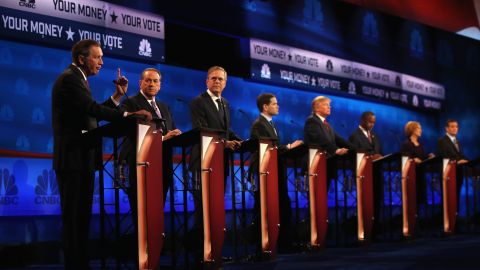 Republican Presidential Candidates Hold Third Debate In Colorado