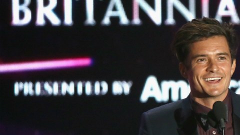 El actor aprovechó el momento de recoger su premio para aclarar el asunto.