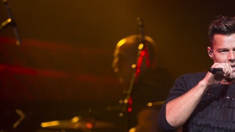 Martin aseguró estar "emocionado" por estar en su isla natal.