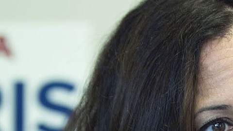 Kamala Harris y Loretta Sanchez, las dos demócratas que se enfrentan por uno de los dos puestos de California en el senado federal.