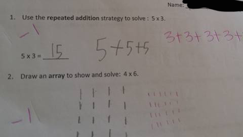 Las lógica y las diferencias entre las respuestas del alumno y las calificaciones es lo que enciende la discusión.