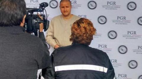El ex capo Édgar Valdés Villarreal, conocido como "La Barbie" y detenido en 2010.