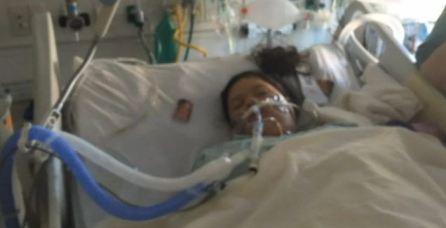 Noelia Echaverria, estudiante de segundo grado de una escuela pública de Brooklyn, se encuentra en estado vegetativo tras haberse atorado mientras almorzaba.