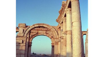 palmira siria arco del triunfo