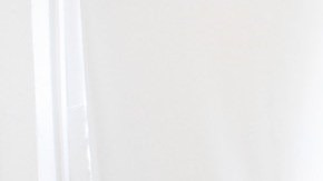 La presidenta dice que se quedó con lagrimas de felicidad al ver este cartel hecho de toallas de papel que le hicieron algunos trabajadores.