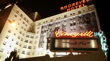 El Roosevelt Hotel de Hollywood tiene tradición de ser uno de los lugares donde encontrar fantasmas en Los Ángeles...