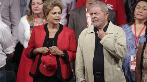 rousseff y lula brasil