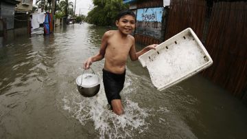 Filipinas sufre grandes inundaciones. EFE