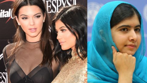 ¿Kendall, Kylie y una Premio Nobel de la Paz en la misma lista?