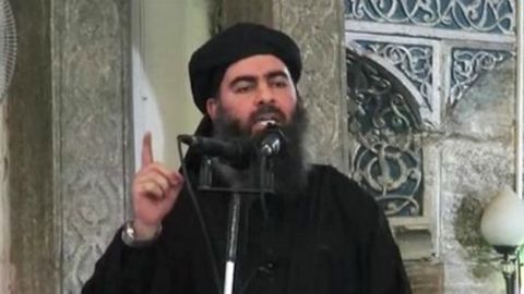 Abu Bakr al-Baghdadi es el líder de Estado Islámico y quien declaró la creación del califato en agosto de este año.