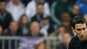 El 'Fideo' durante el encuentro con el Real Madrid en Champions.