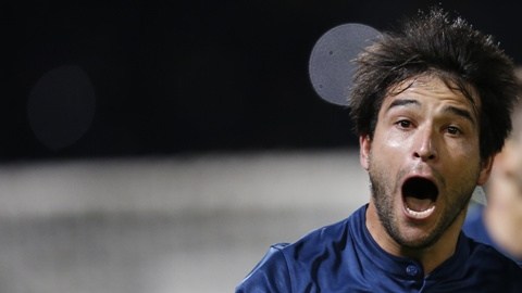 Lodeiro celebra el gol de la discordia.