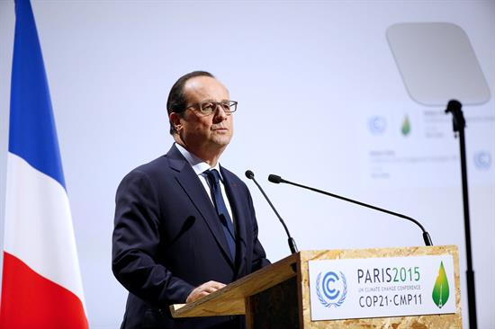 Francois Hollande, presidente de Francia.