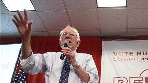 bernie sanders elecciones comercial