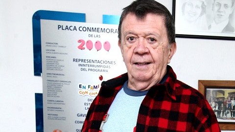 El famoso Xavier López "Chabelo" asegura que  no sabe lo que es tomar vacaciones tras 47 años de hacer su programa "En familia con Chabelo".