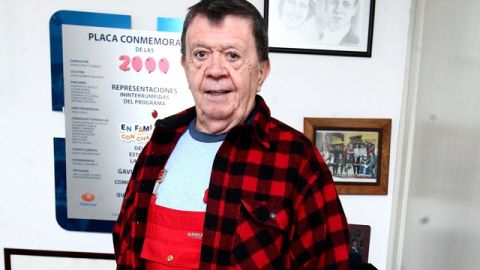 El famoso Xavier López "Chabelo" asegura que  no sabe lo que es tomar vacaciones tras 47 años de hacer su programa "En familia con Chabelo".