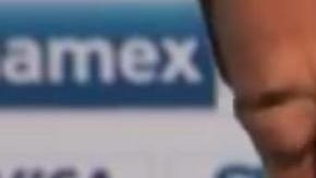 Javier Hernández y sus lágrimas.