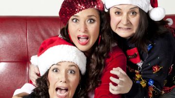 Diana Yáñez, María Russell y Sandra Valls son las estrellas de 'The Latina Christmas Special'.