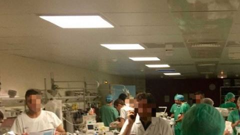 Sala de urgencias hospital