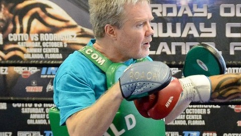 Cotto se prepara bajo las órdenes de Freddie Roach.