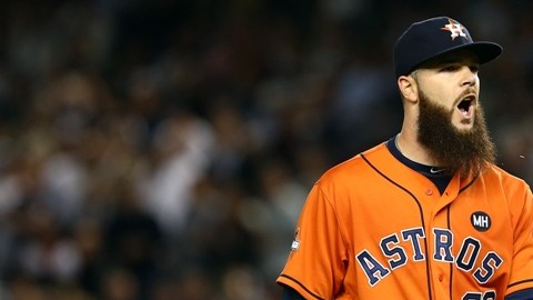 Dallas Keuchel, orgullo de los Astros.