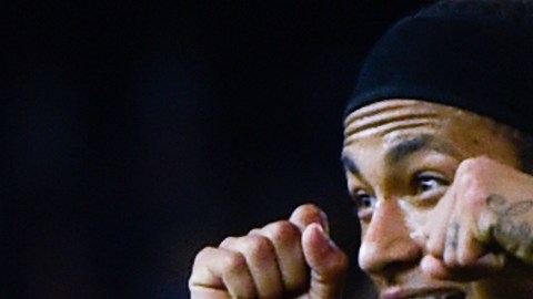 Once tantos acumula Neymar en la Liga, mientras que Ronaldo tiene ocho, para ser los mejores goleadores de sus equipos.