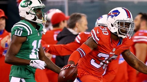 Rambo interceptó y Rex Ryan festejó con todo.