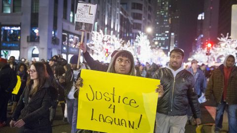 La muerte generó protestas en Chicago.