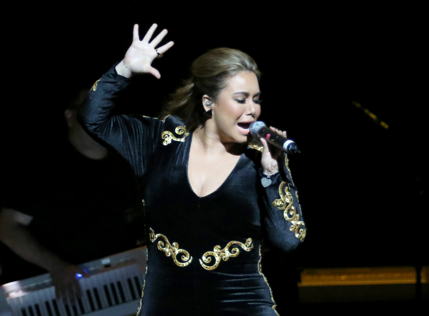 La cantante Chiquis Rivera está inmersa en su gira "Apróvechame Tour 2015".
