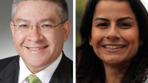 Salud Carbajal, supervisor de Santa Barbara y Nanette Barragan, concejal de Hermosa Beach, buscan ser los nuevos latinos que representen a distritos de California en el Congreso el año que viene.