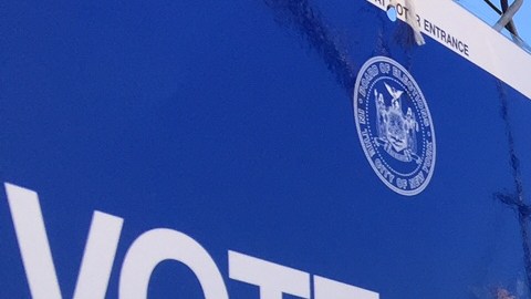 Ambiente elecciones en el Alto Manhattan, PS 52