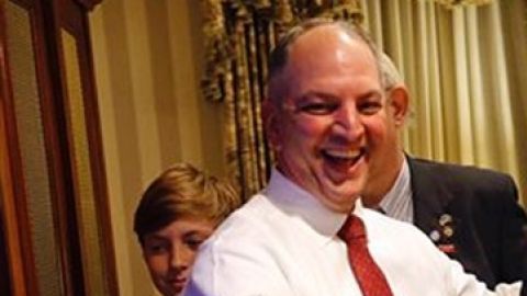 John Bel Edwards gobernador electo de Louisiana.