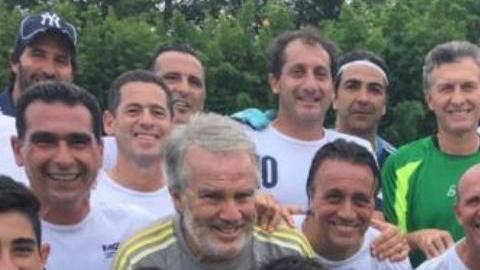 Macri y sus amigos.