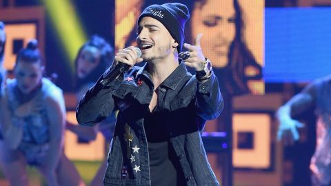 Maluma durante los Latin American Music Awards 2015.