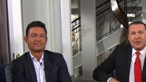 Saltaban chispas en la entrevista a los actores de "Pasión y Poder".