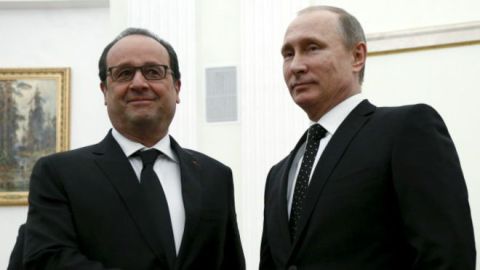 putin hollande