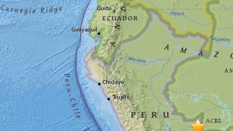 sismo peru brasil