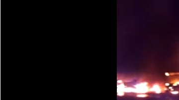 Se incendian autobuses en Tabasco.