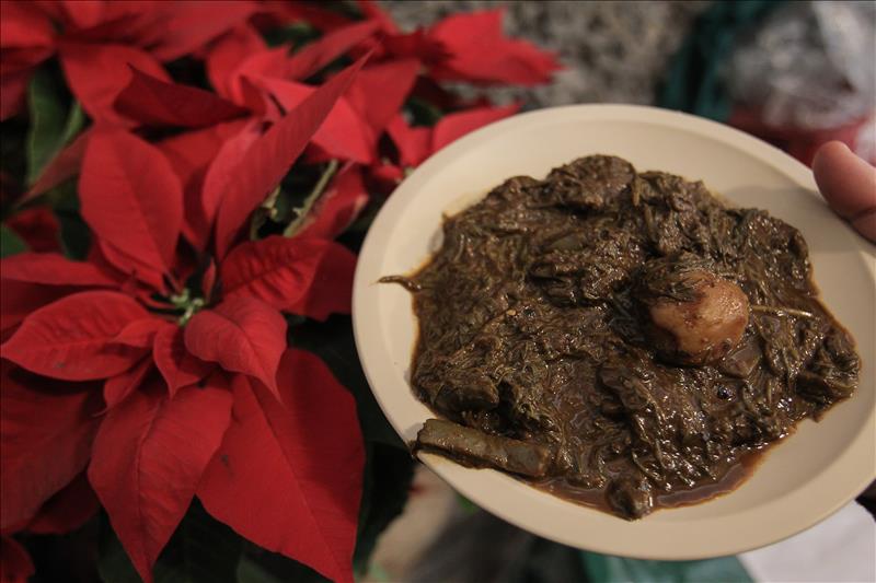 Recetas navideñas: guisado mexicano de romeritos con camarón y papa en 4  sencillos pasos - La Opinión