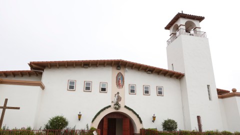 Iglesia de Nuestra Señora de Guadalupe en El Monte. /AURELIA VENTURA