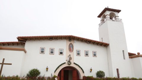 Iglesia de Nuestra Señora de Guadalupe en El Monte. /AURELIA VENTURA