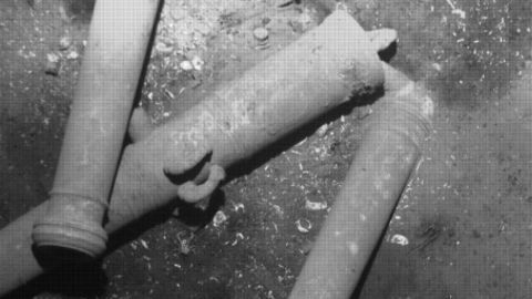 Los cañones de bronce con señales como de unos delfines dieron la clave para confirmar el descubrimiento del galeón San José.
