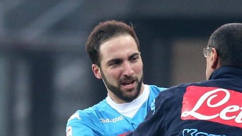 Gonzalo Higuaín, heredero de Maradona en el Napoli.